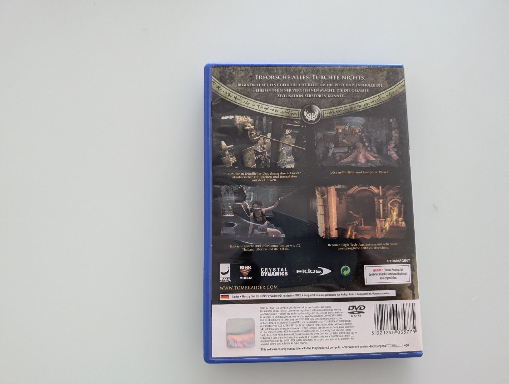 Sony Giochi: Tomb Raider Underworld (PS2) – Usato da Winterthur venduto da sax8400 2