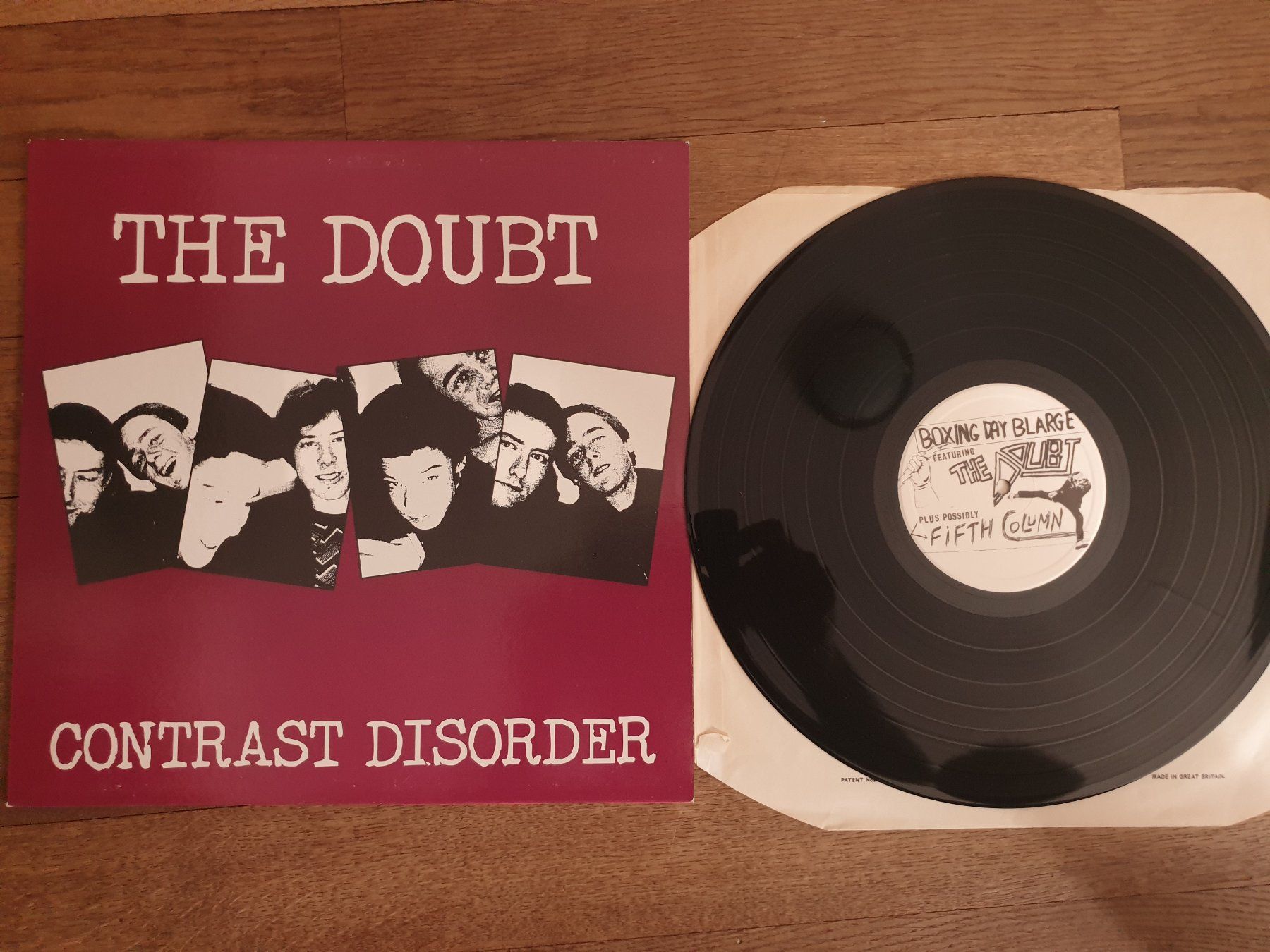 Dischi in vinile: The Doubt  Contrast Disorder – Usato da zürich venduto da ultraviolet