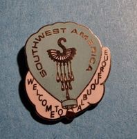 Ballon Pin Welcome to Albuquerque Southwest America