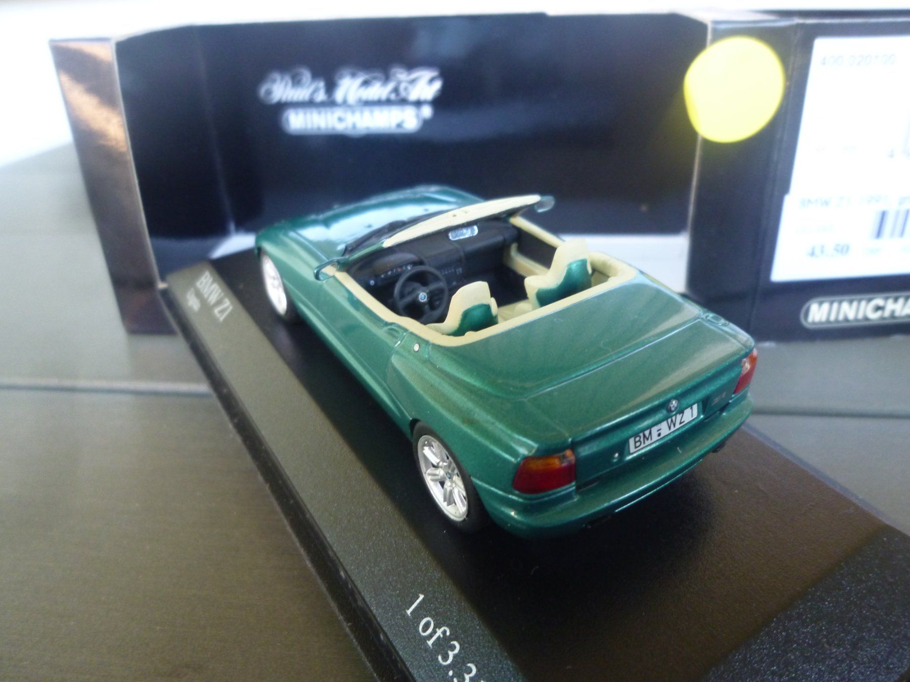 BMW Modellini d'auto: BMW Z1 (1991) – Nuovo e nell'imballaggio originale da Flawil venduto da Imperiosud 3