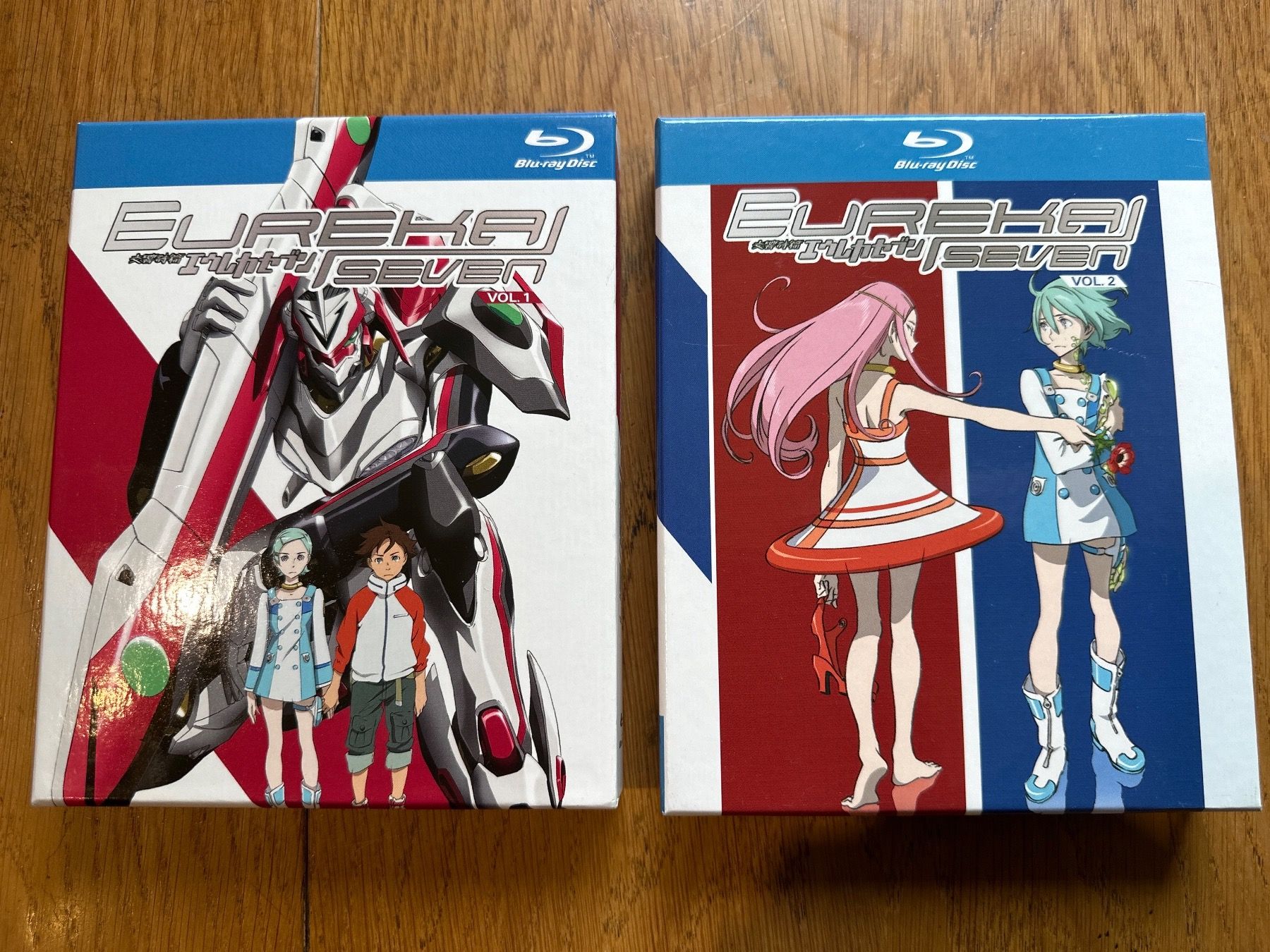 Tutti i DVDs: Eureka seven 1-2 komplett Anime Blu ray – Usato da Benken ZH venduto da Audi-erich