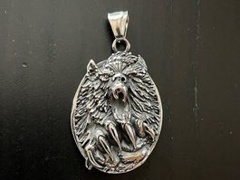 Amulett/ Anhänger ( mit Halskette) Bär