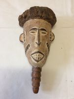Masque africain bois sculpture ethnique objet decoration