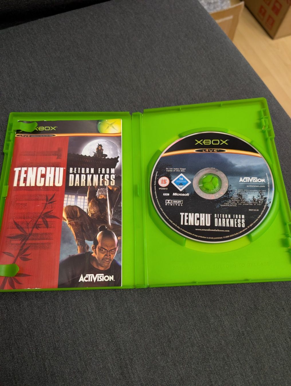 Jeux: Tenchu return from darkness Microsoft Xbox – D'occasion à Giubiasco par Ticinerd 2