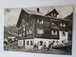 Postkarte Pizol (Arobana) 1100 m.ü.M. mit Haus R36