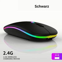 2,4 G Bluetooth kabellose LED-Lichtspiel-Dual-Mode-Maus