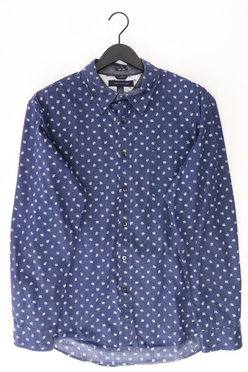 Camicie: Tommy Hilfiger Langarmhemd Gr. XL blau – Usato da Neustadt an der Waldnaab venduto da SecondLifeFashion