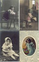4 AK - Kleine Mädchen - petites filles