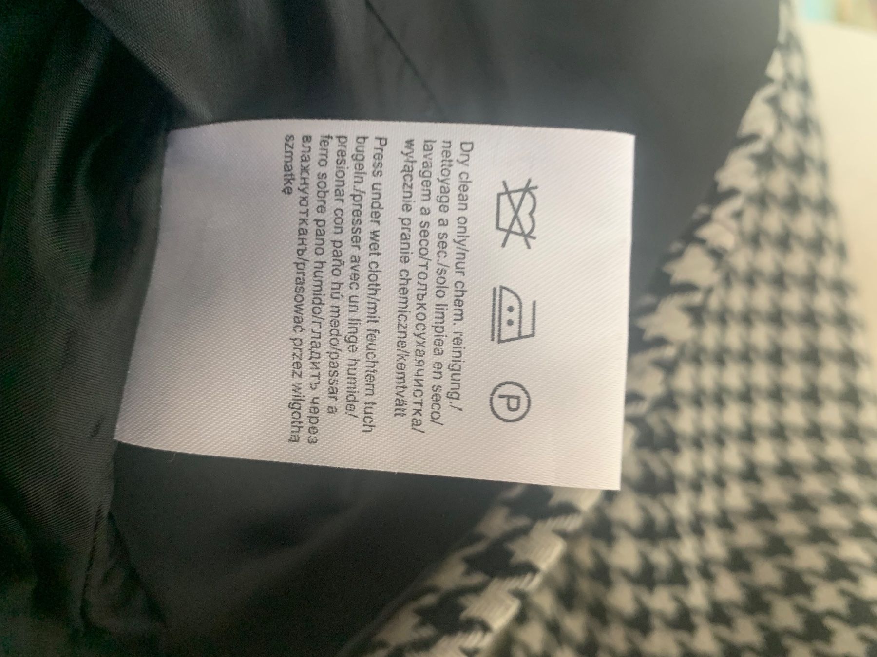 Giacche: Schicker Übergangs -  Blazer im Hahnentrittmuster, Grösse L – Nuovo (secondo la descrizione) da Teufen AR venduto da parazello 9