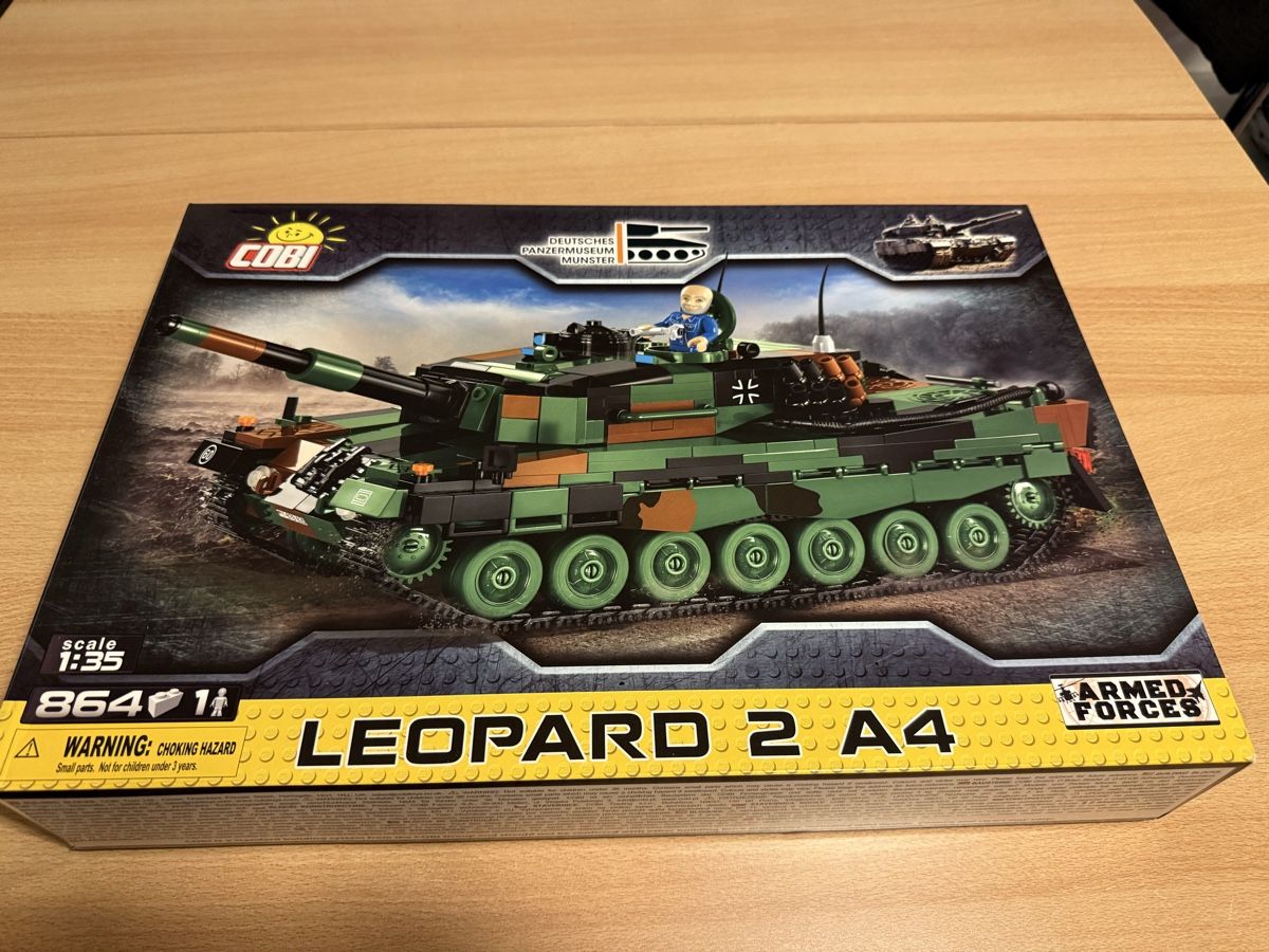 Cobi Baukästen: COBI 2618 Leopard 2 A4 Panzer - Neuwertig – Gebraucht aus Nidfurn von sugl87
