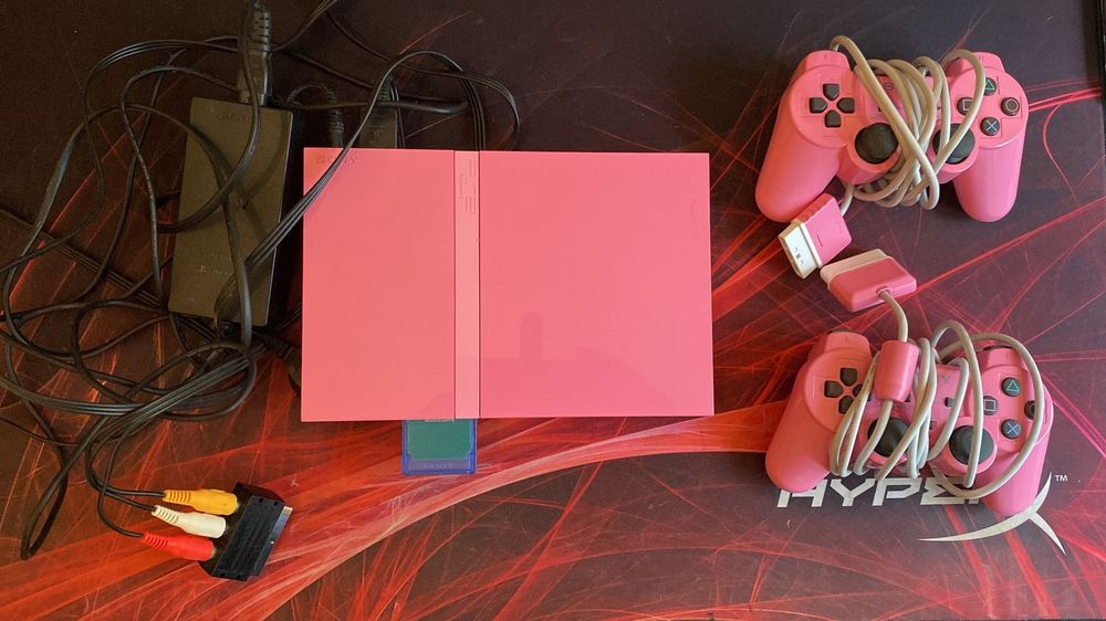Console PS Two Rose - PS2 - Console Occasion Pas Cher