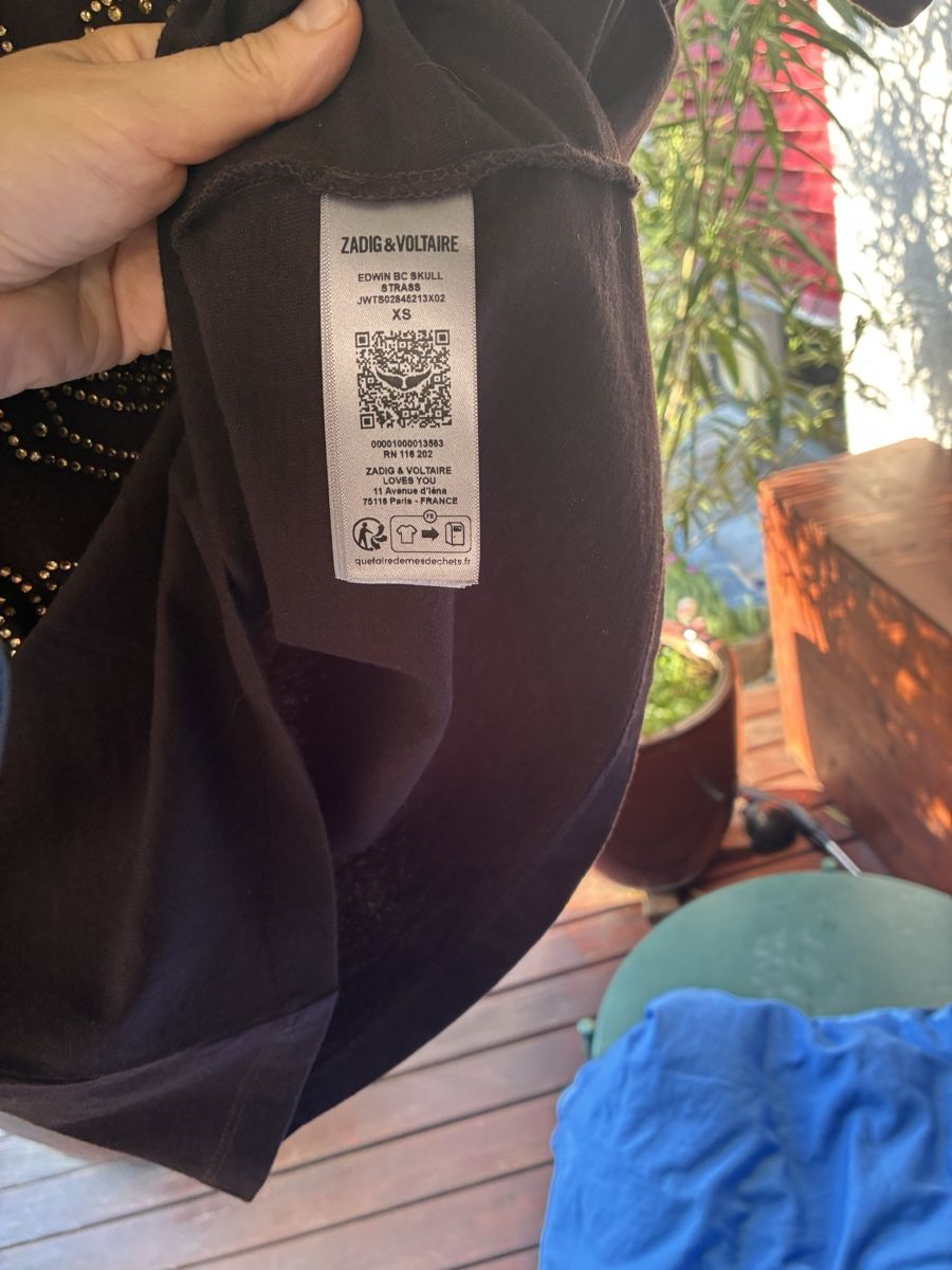 Zadig & Voltaire T-shirt: Zadig &Voltaire – Nuovo (secondo la descrizione) da Laupen BE venduto da ole_l8gg 4