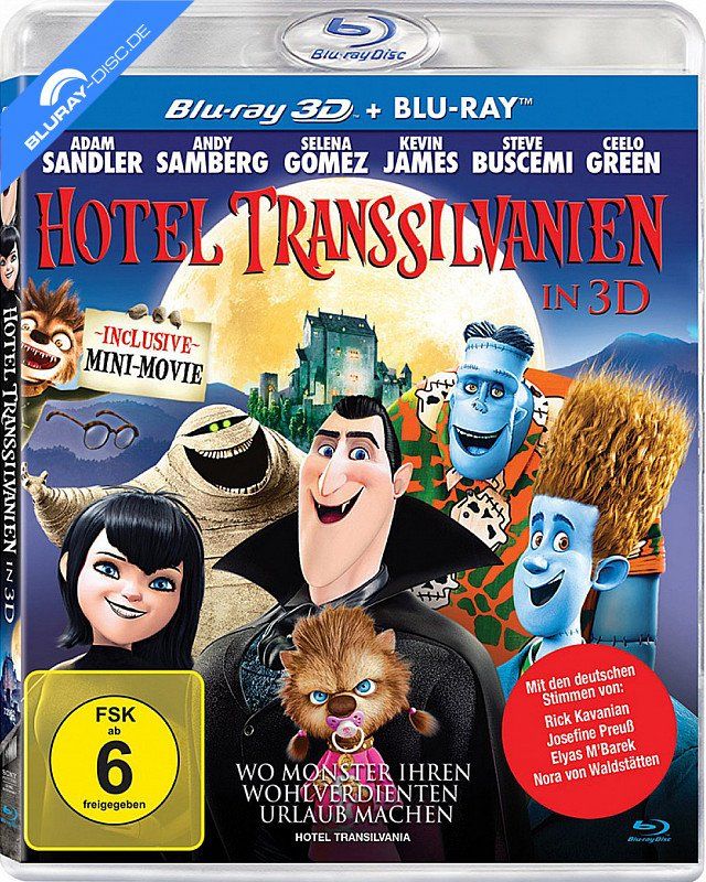 Tutti i DVDs: Hotel Transsilvanien 3D (Blu-ray 3D) Blu-ray – Usato da Allschwil venduto da Tomcat9