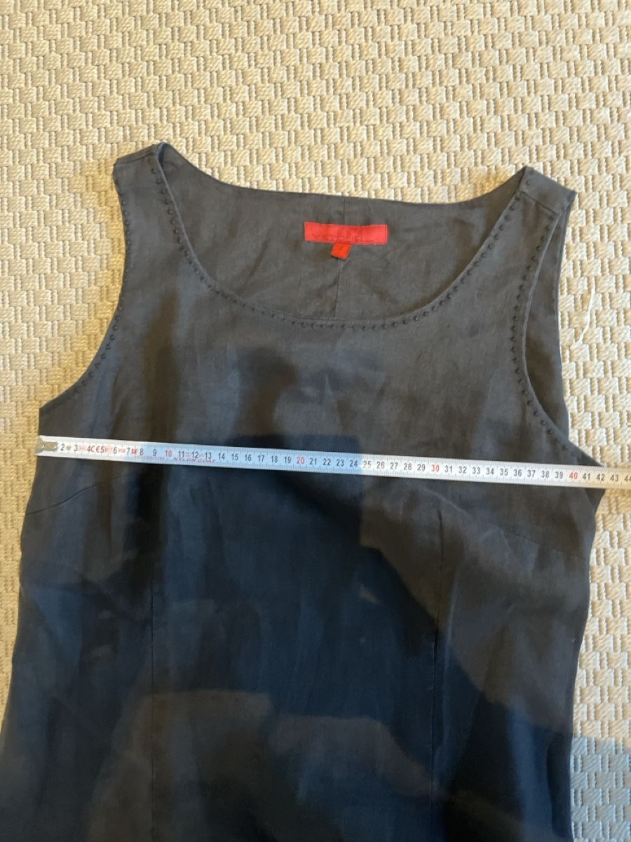 Vestiti: Leinen Kleid, schwarz, Vetono, 40 – Usato da Solothurn venduto da Bobesch08 5