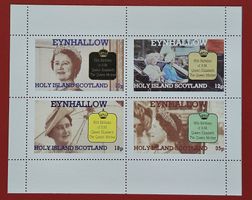GROSSBRITANNIEN EYNHALLOW SCOTLAND QUEEN MOTHER 85 BD 1985**