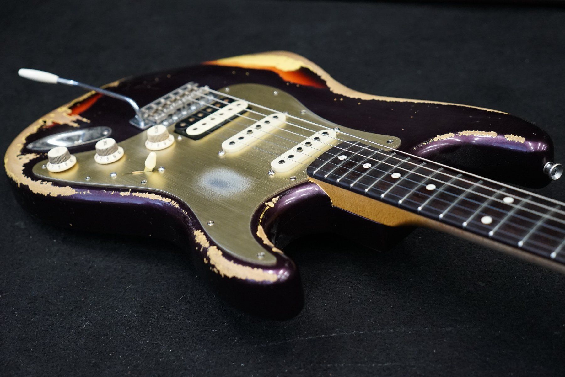 Musikinstrumente: Reh Guitars ST midnight purple – Gebraucht aus Ortschwaben von Musictrade 3