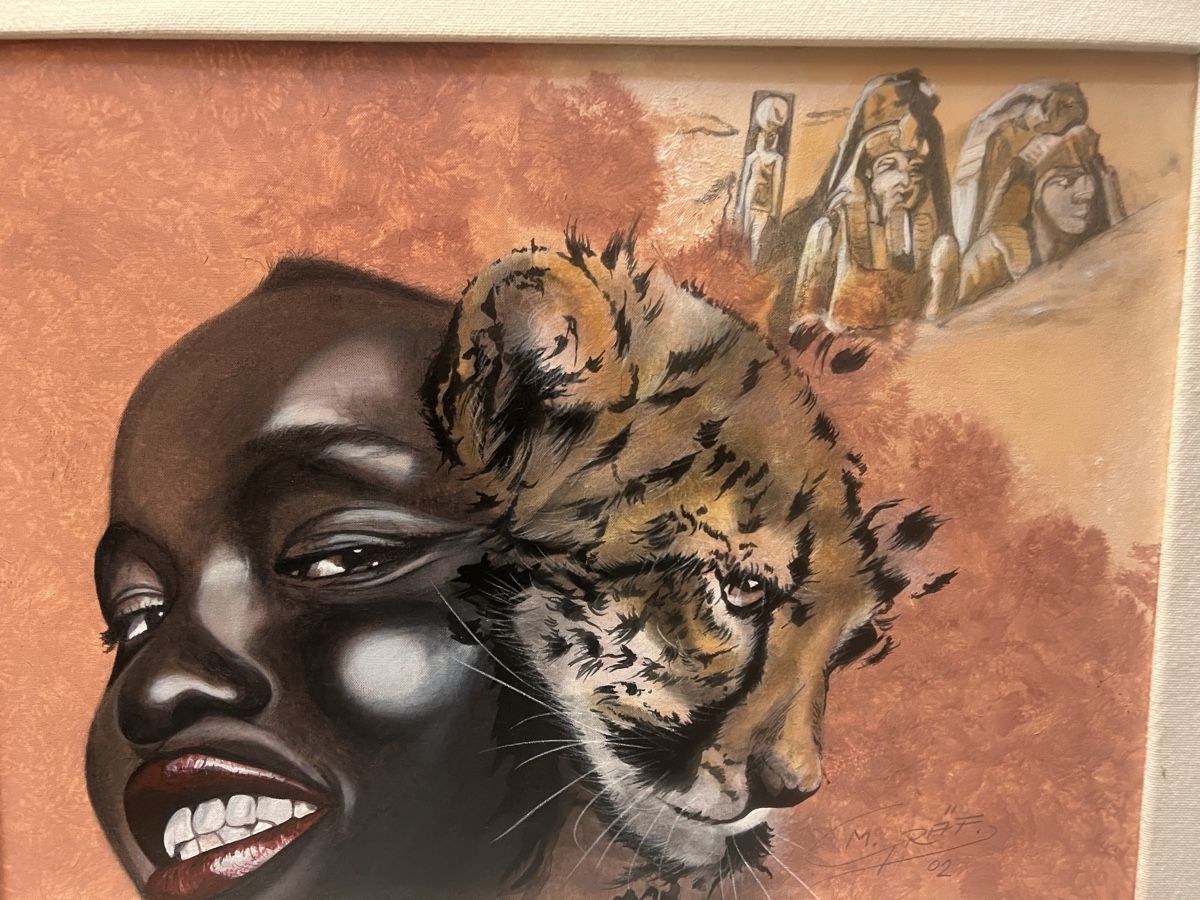 Gemälde: GUILE SUR TOILE SIGNÉE M.GRÄF – Gebraucht aus Genève von Qanil77 1