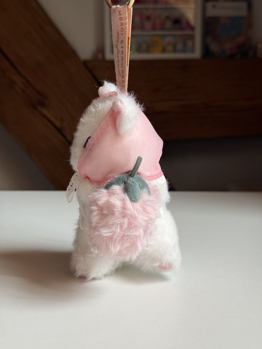 Portachiavi: Mofusand Katze Erdbeer Bag Charm – Nuovo (secondo la descrizione) da Lenzburg venduto da Krishi 1