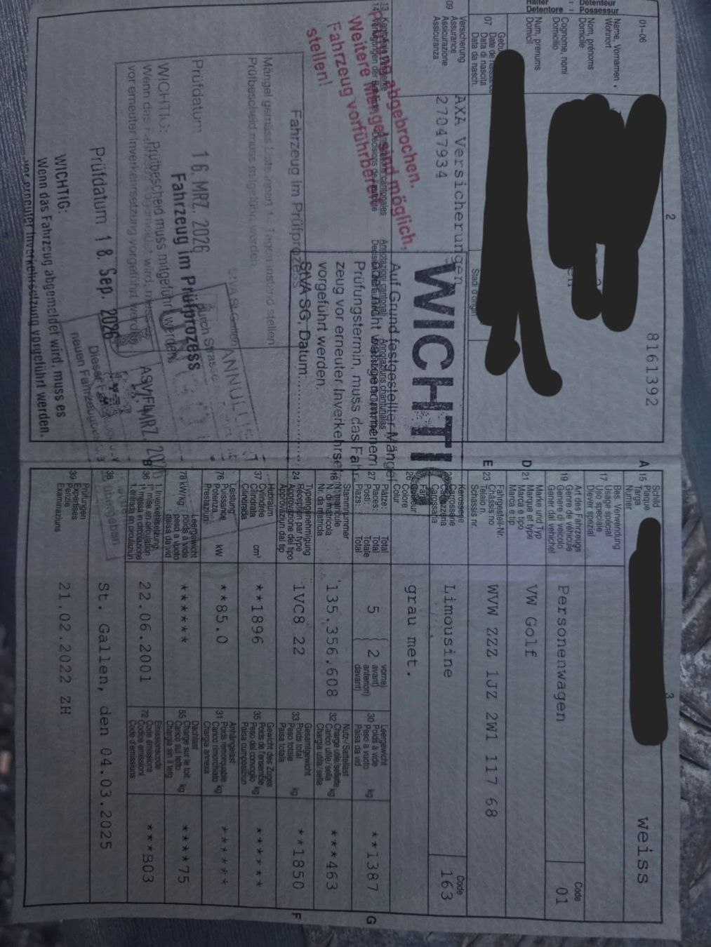 VW Automobili: Automat Diesel – Usato da Bendern venduto da Kasva-cars0571 5