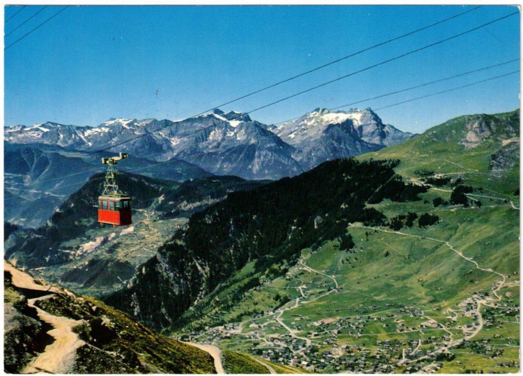 Cartoline postali: Verbier - Luftseilbahn Attelas – Usato da Binningen venduto da Mountainrider