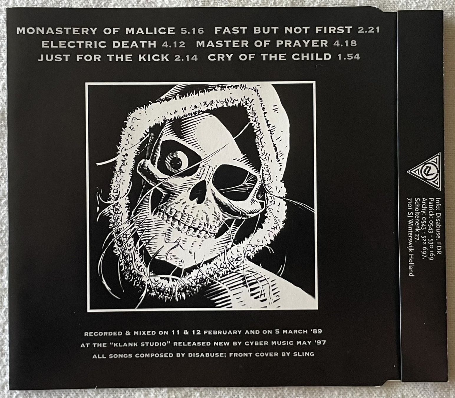 CDs: Disabuse – Sorrow And Perdition - CD - 1997 - First Press – Gebraucht aus Uster von Zardodel 1