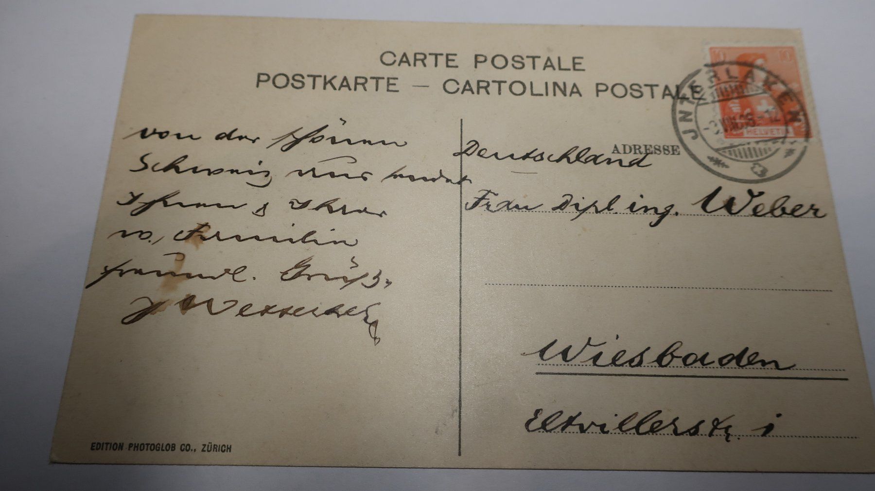 Cartes postales: Interlaken  1908 – D'occasion à Cormoret par Pascalll2001 4