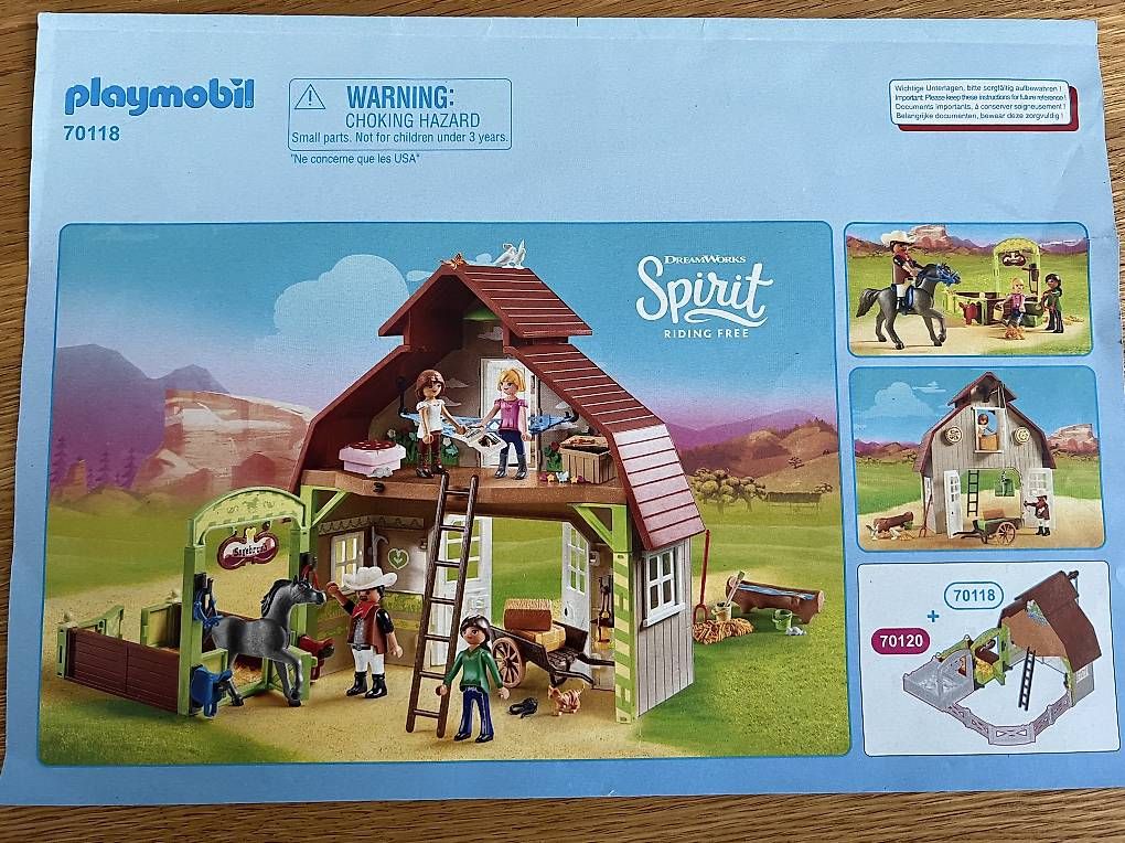 Playmobil Giocattoli: Grosses Playmobil Spirit-Set – Usato da Schöfflisdorf venduto da plounius 3