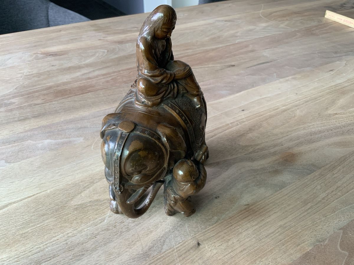 Figurines: asiatische Elefantenfigur ca.1960-1980 – D'occasion à Magden par Jackevaro 2