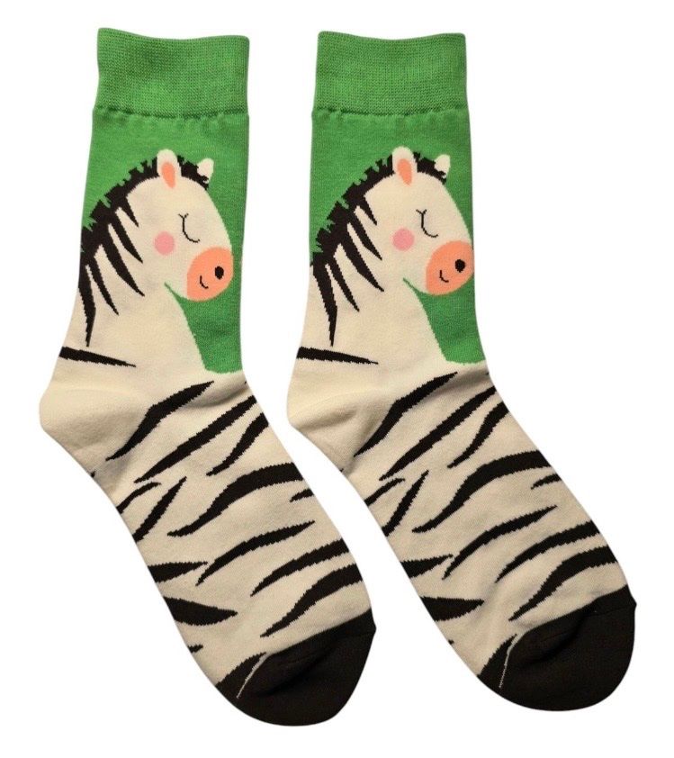 Socken: Socken Zebra – Neu (gemäss Beschreibung) aus Dietlikon von Sa_Biene 1