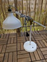 IKEA Schreibtischlampe weiss/gold – verstellbar inkl. 💡