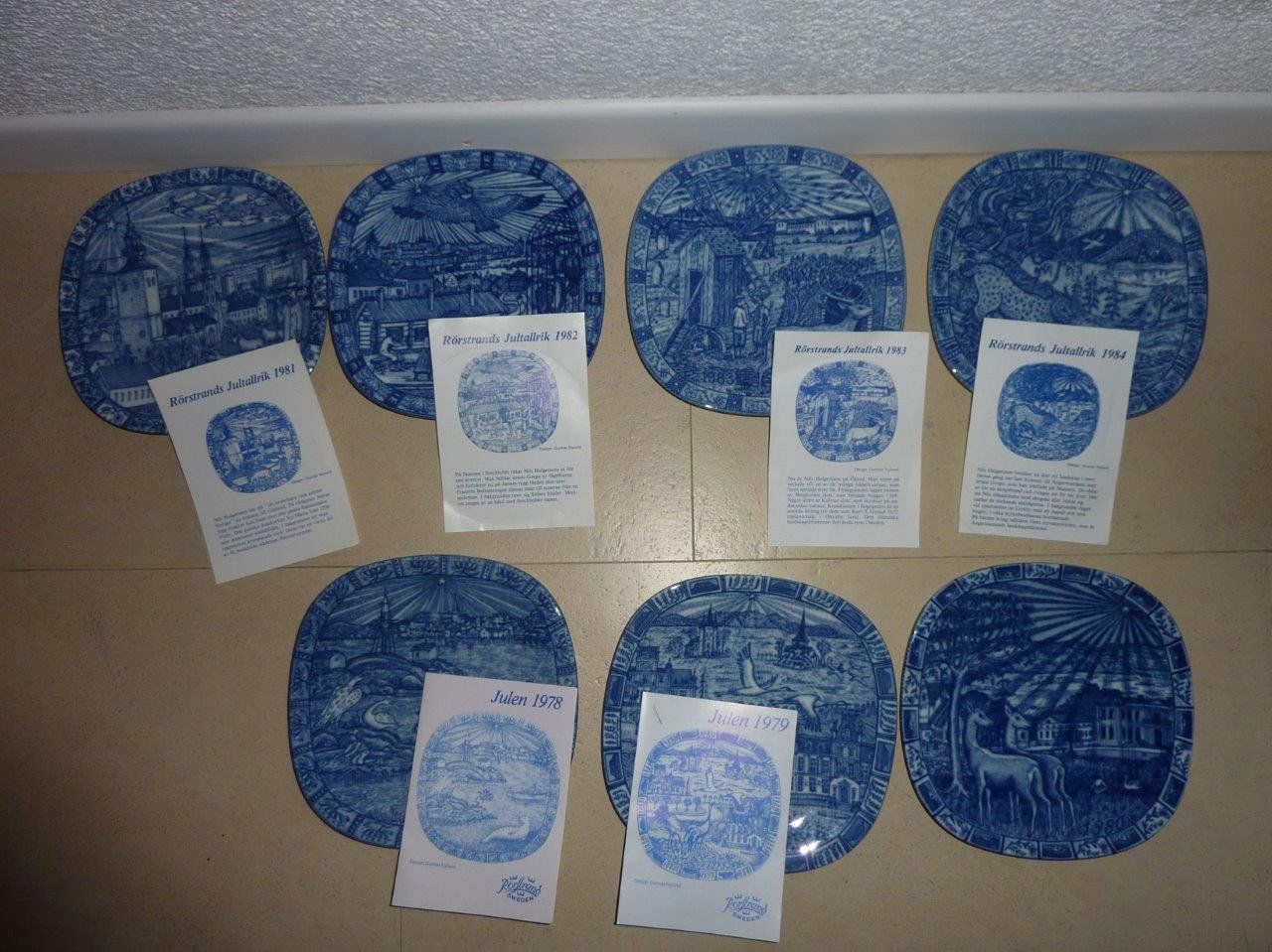 Assiettes: Rörstrands Sammlerteller – Neuf (Voir description) à Villmergen par verme