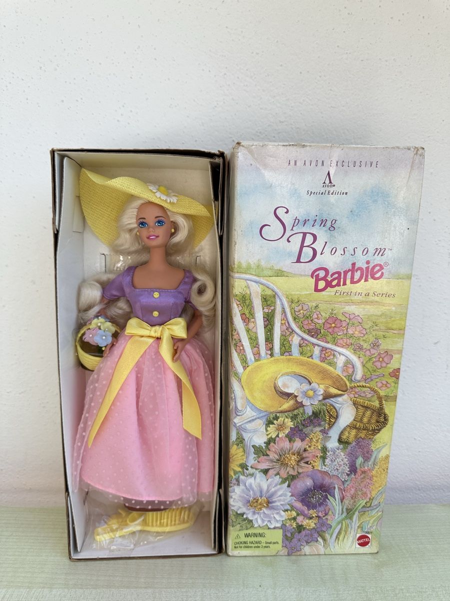 Bambole: Vintage Spring Blossom Barbie – Nuovo e nell'imballaggio originale da Zürich venduto da Kat_5557