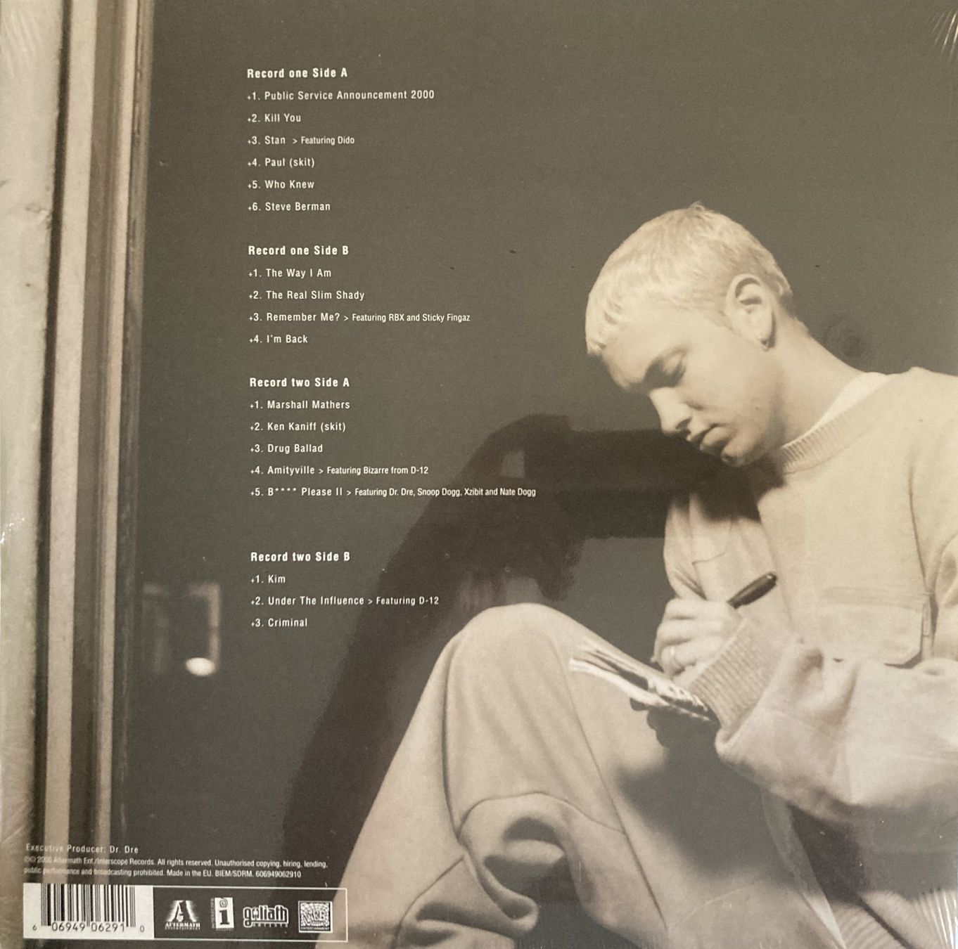 Dischi in vinile: EMINEM - THE MARSHALL MATHERS LP – Nuovo e nell'imballaggio originale da Bottens venduto da hotter-than-hell 1