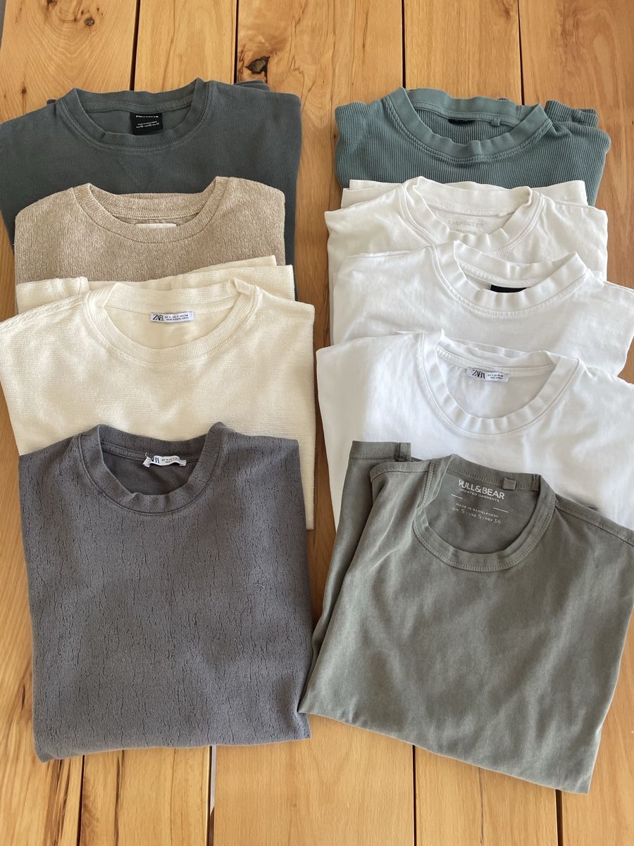 Lotti di vestiti: 9x T-Shirts – Usato da Oberarth venduto da abi127