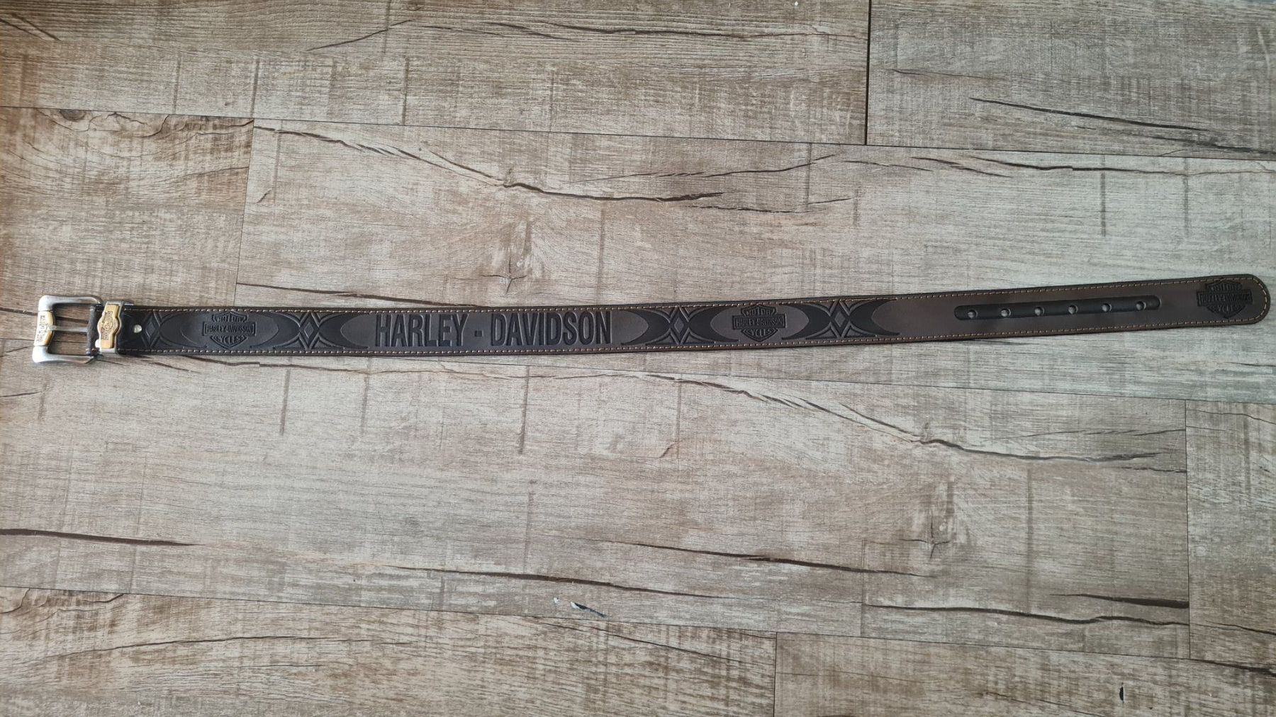 Harley-Davidson Cinture: Harley Davidson Ledergurt Braun 95 cm – Nuovo (secondo la descrizione) da Neerach venduto da Kreativhaexli-Shop