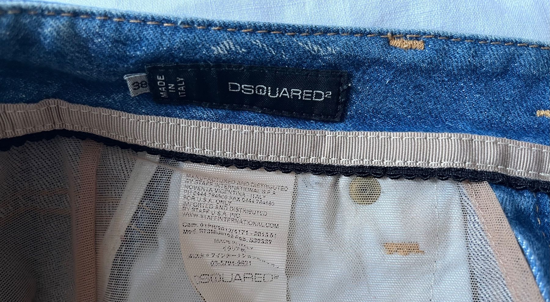 Dsquared2 Pantaloni: Dsquared2, mini short en jeans – Usato da Genève venduto da dachaw 3