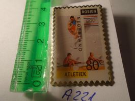 1 Briefmarke Niederlande Rudern/Atletiek Roeien Pin (A221)