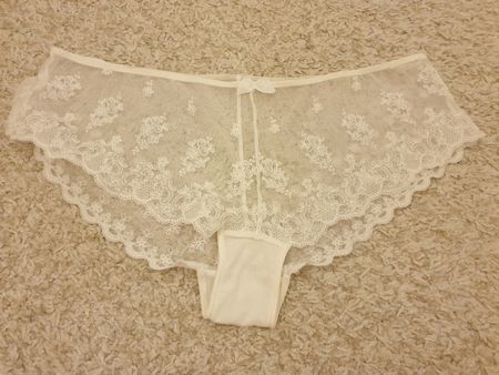 Culotte, XL, blanc cassé, dentelle, excellent état