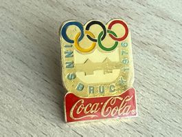 Pin Olympische Spiele 1976 Innsbruc Coca Cola