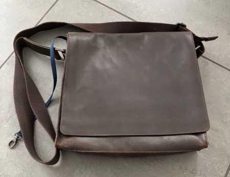 Leonhard Heyden Ledertasche braun