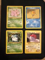 Pokemon 4x Vintage Karten EN