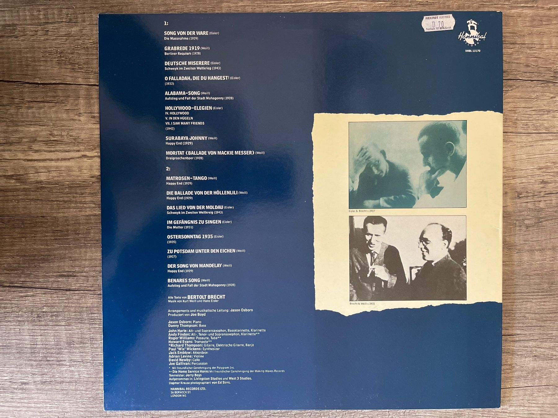 Dischi in vinile: S131/Dagmar Krause - Angebot & Nachfrage – Usato da Frutigen venduto da Philippe_jsp 1