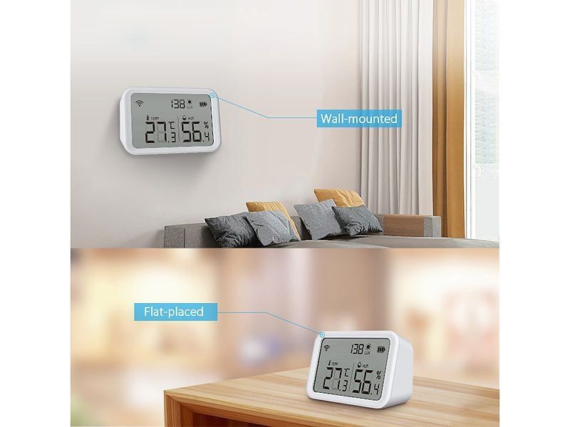 Misurare: 3x WLAN-Sensor für Temperatur, Luftfeuchtigkeit und Helligk. – Nuovo e nell'imballaggio originale da Giubiasco venduto da news-shop 1