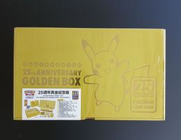 Pokemon Golden Box 25th Celebrations -CN! Neu! Sealed!