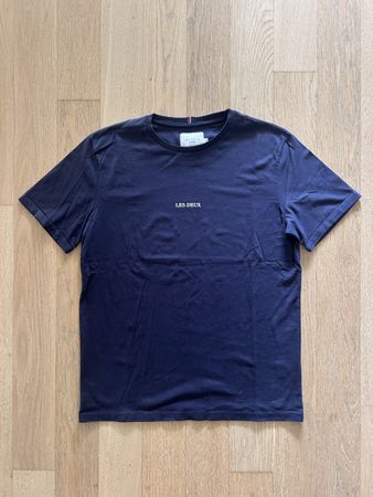 T-Shirt LES DEUX dunkelblau Grösse L