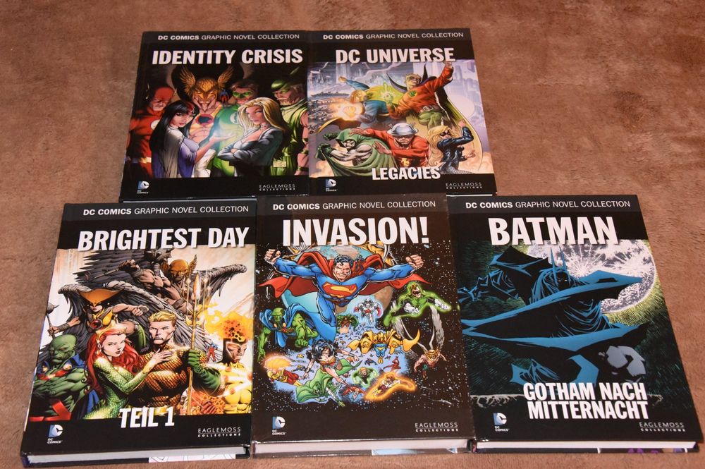 5 DC COMICS GRAPHIC NOVEL COLLECTION SPECIAL-1. AUFL.2016/17 (Gebraucht ...