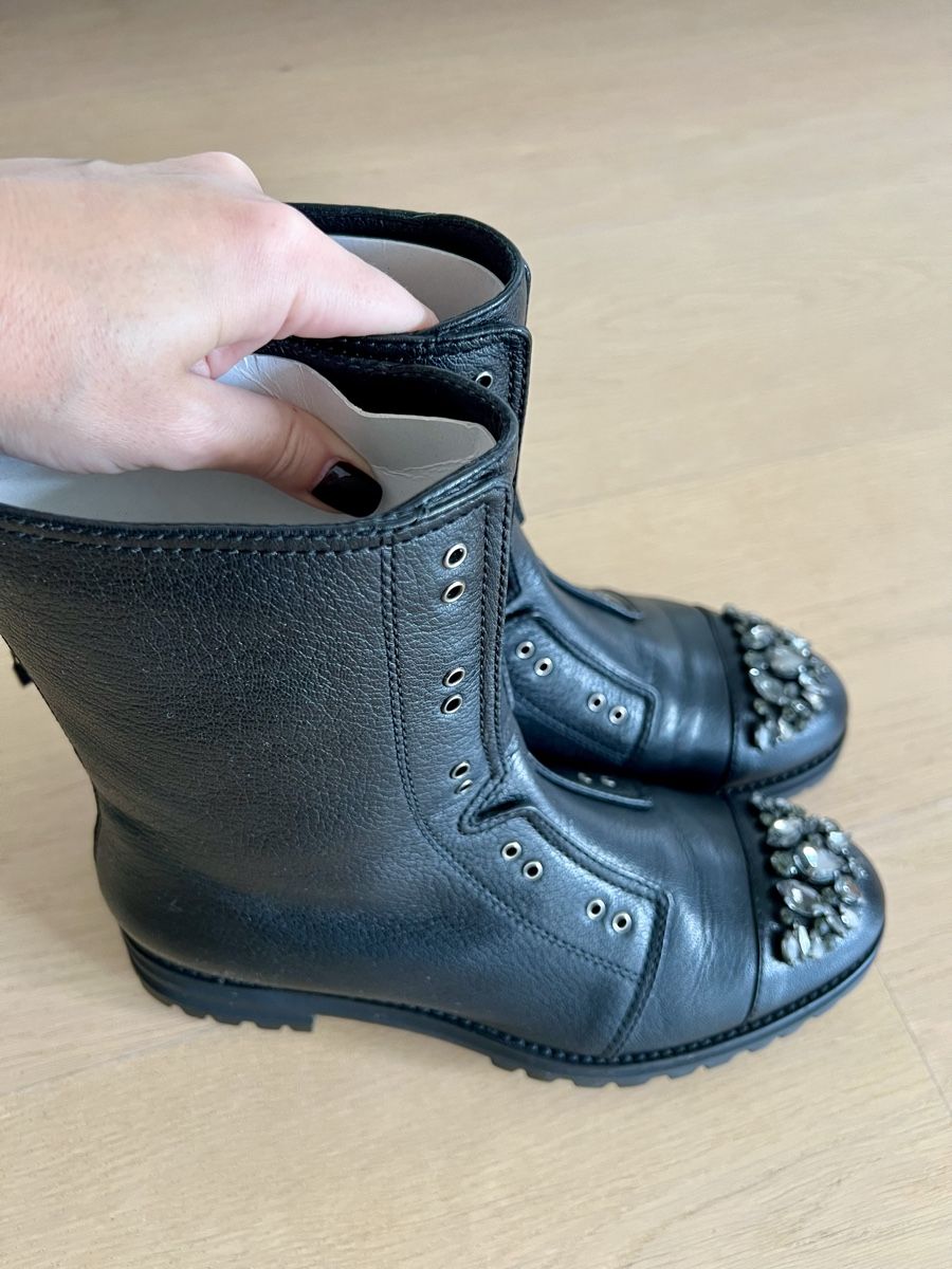 Jimmy Choo Scarpe da donna: Jimmy Choo Leather Boots, Size 39 – Nuovo e nell'imballaggio originale da Pully venduto da opa_k78q 1