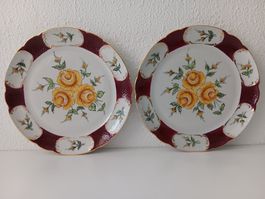 SUISSE LANGENTHAL 2 x assiettes / Teller (1974)