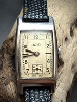 Montre Mido vintage rectangulaire fonctionne