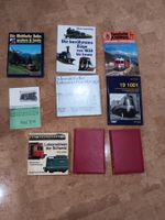Eisenbahn Bücher Konvolut diverse Fachliteratur 9 Stk